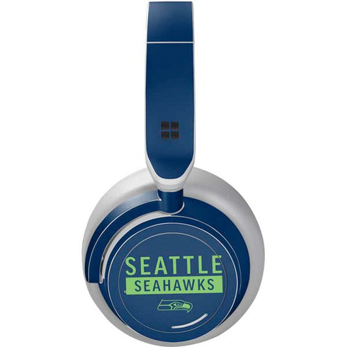 NFL Seattle Seahawks Blue Performance Series Surface Headphones Skin
